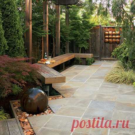 Landscaping ideas with stone: Chic cut-stone walkway - 50+ Landscaping Ideas with Stone - Sunset