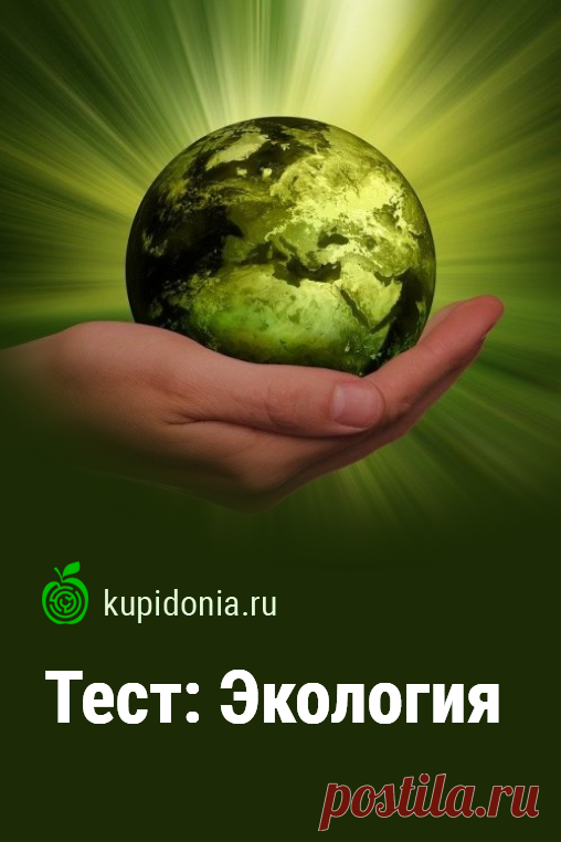 Тест: Экология. Интересный тест о природе и том, как важно её беречь и защищать от неразумной деятельности человека. Проверьте свои знания!