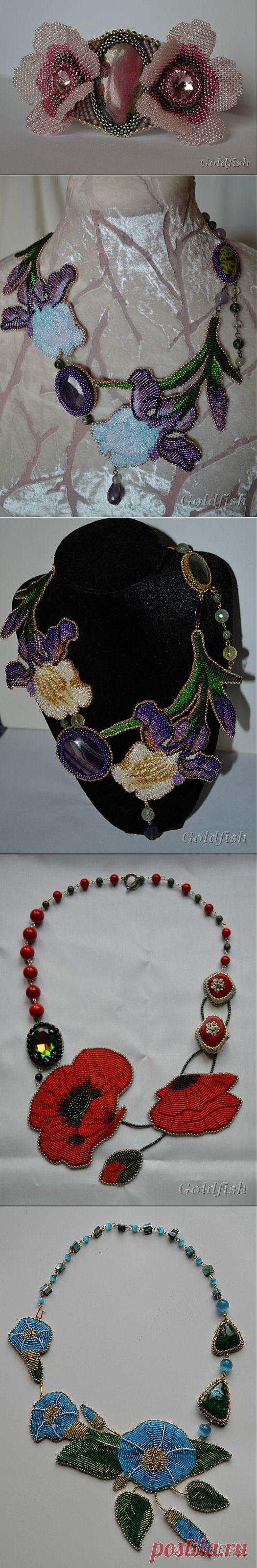 ПОТРЯСАЮЩИЕ РАБОТЫ ИЗ БИСЕРА MARIUS.