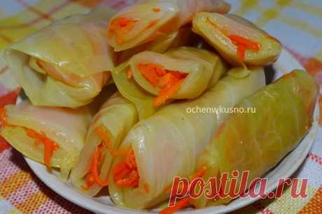 Острые маринованные голубцы по-корейски (закусочные голубцы ) | Готовим вкусно и по-домашнему