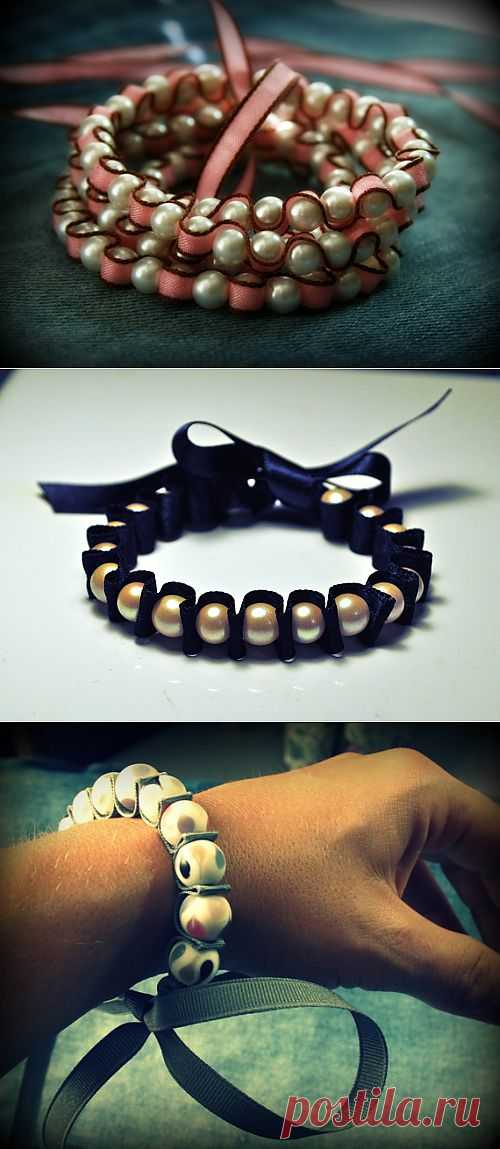 МК: жемчужный браслет - Hand-made-штучки | Dnevniki.Ykt.Ru