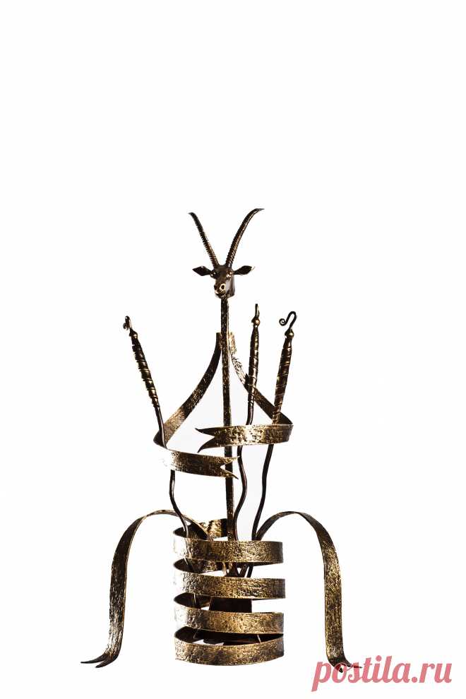 Набор для камина "Коза" 
Художественная ковка. Ручная работа
 Доп. информация по тел. 89037487000