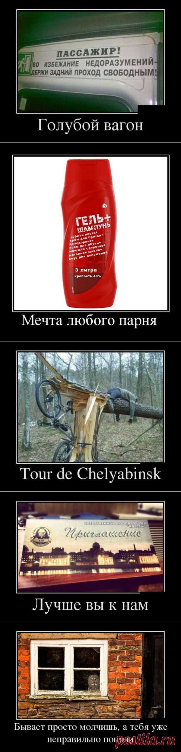 Подборка демотиваторов