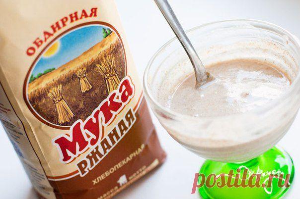 РЖАНАЯ МУКА ВМЕСТО ШАМПУНЯ | Женский журнал