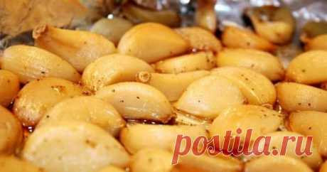 Съешьте 6 жаренных долек чеснока и посмотрите, что будет происходить с вашим телом в течении 24 часов!