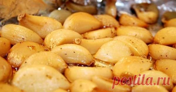 Съешьте 6 жаренных долек чеснока и посмотрите, что будет происходить с вашим телом в течении 24 часов!