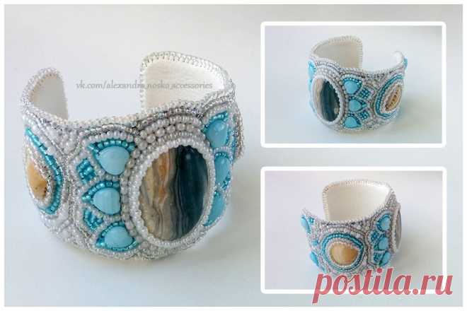 Морская прохлада | biser.info - всё о бисере и бисерном творчестве