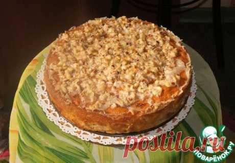 Израильский мокрый яблочный пирог - кулинарный рецепт