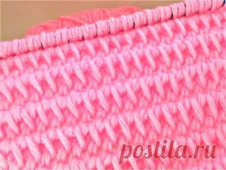 Beautiful &amp; Easy ~ Tunisian Crochet Pattern