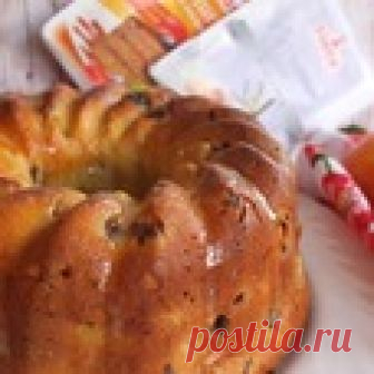Цитрусовая ромовая баба Кулинарный рецепт