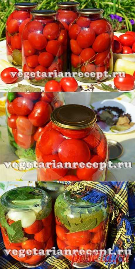 Вкусные консервированные помидоры - рецепт с фото и видео | Вегетарианские рецепты «Приготовим с любовью!»