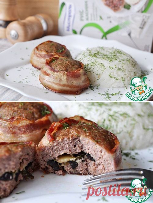 Зразы "Купец в сюртуке" с рисом - кулинарный рецепт