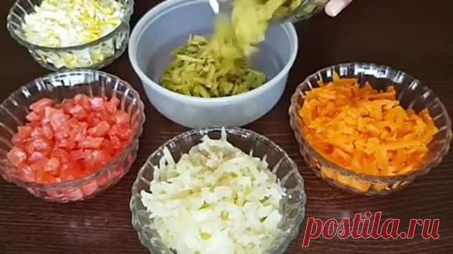 Салат Сёмга ( рецепт )