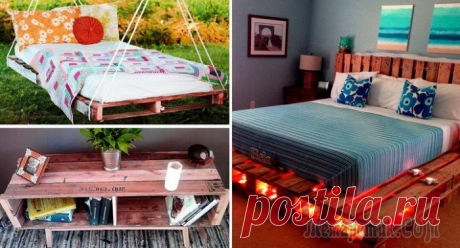 5 крутых идей дачной мебели, которую можно сделать своими руками