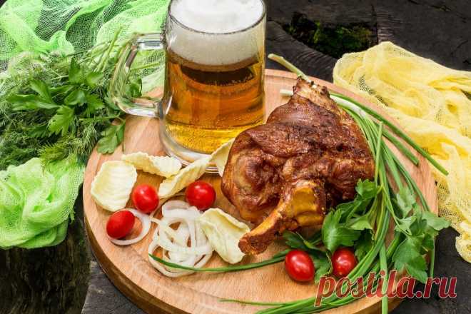 Свиная рулька на мангале к пиву - Простые рецепты Овкусе.ру