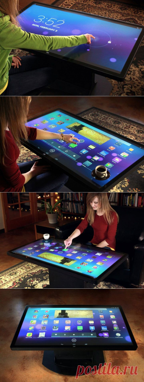 Сенсорный Android-стол Ideum Platform 46 распознаёт до 60 прикосновений / Новости hardware / 3DNews - Daily Digital Digest