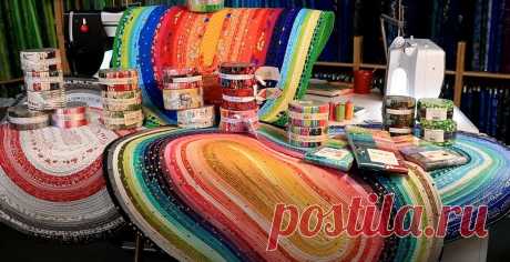 Куда девать ЛОСКУТЫ или КАК сшить необычные и шикарные "бабушкины" КОВРИКИ для дома или дачи | Рукодельная Лавка Ольги Суховой | Дзен