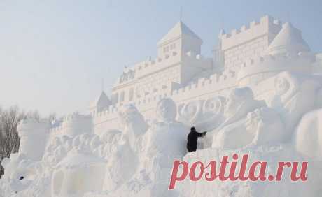 20 способов художественно оформить сугроб