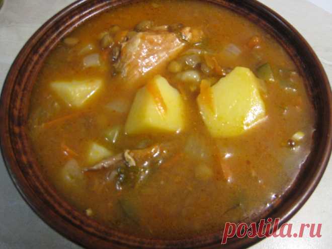 Суп с чечевицей и солёными огурцами. По мне - вкуснее рассольника. Простой пошаговый рецепт с фото. | STASNET | Яндекс Дзен