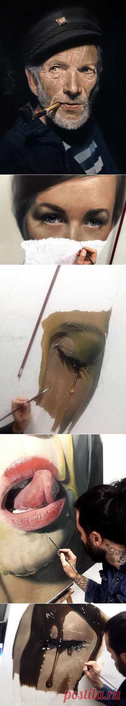 Картины в стиле «гиперреализм» от Mike Dargas