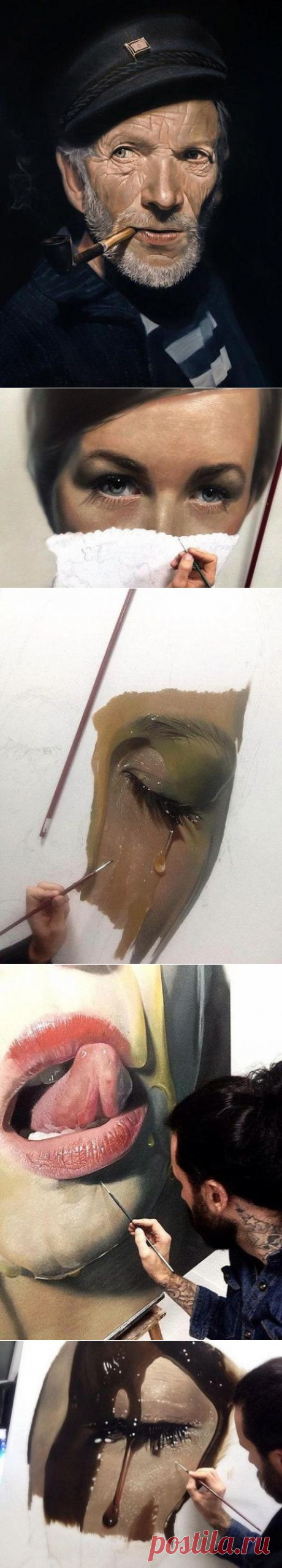 Картины в стиле «гиперреализм» от Mike Dargas