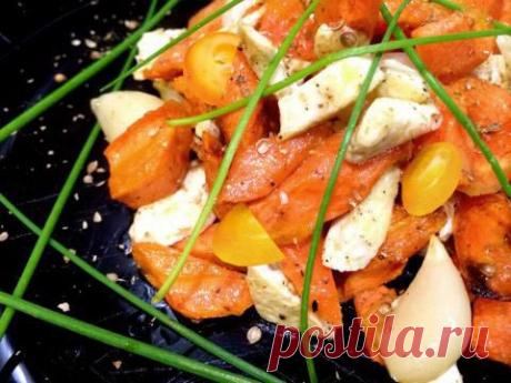 ТЕПЛЫЙ САЛАТ "ЛЮБОВЬ-МОРКОВЬ" | 4vkusa.ru