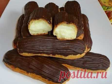 Самые вкусные рецепты: Эклеры