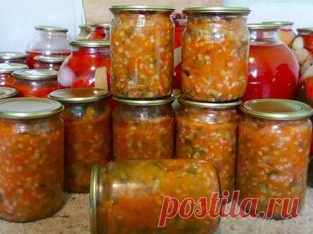 Рассольник с перловкой, свежими огурцами и томатной пастой на зиму