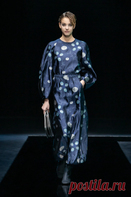 Джорджио Армани Показ коллекции прет-а-порте Осень 2021 | мода