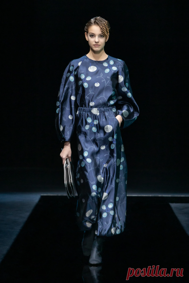 Джорджио Армани Показ коллекции прет-а-порте Осень 2021 | мода