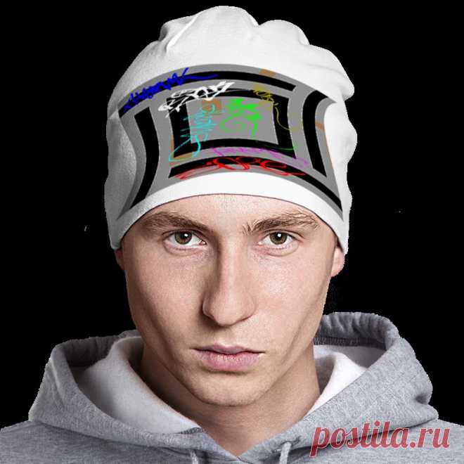 Шапка "Граффити." от Printissimo - Printio