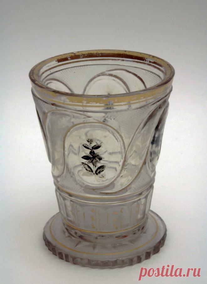 Стакан стеклянный. Императорский Стеклянный завод | Русская Антикварная Галерея