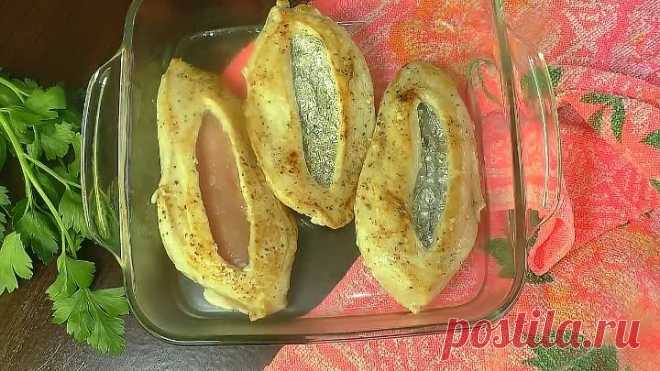 Я положила кусочек фольги в куриное филе