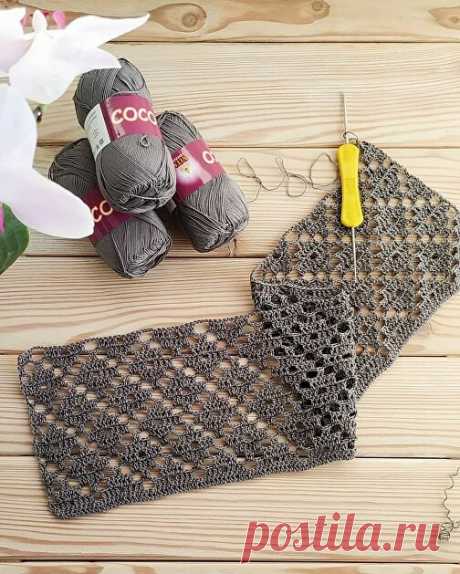 Openwork pattern Ажурные узоры вязания крючком