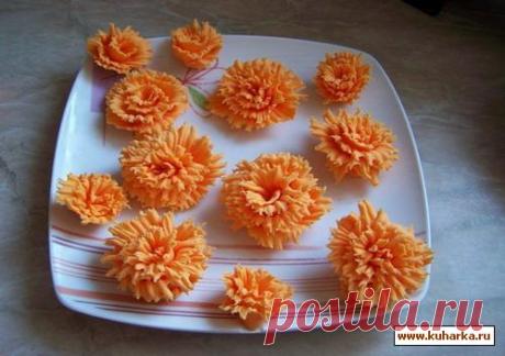 Гвоздика из мастики