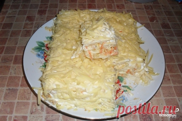 ЗАКУСОЧНЫЙ РЫБНЫЙ ПИРОГ ИЗ КОРЖЕЙ 