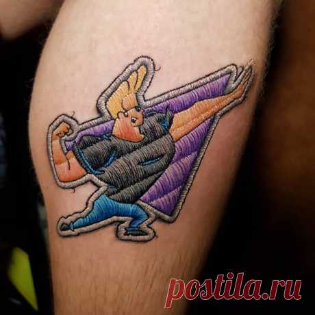 Что-то новенькое: Тату нашивки | iNKPPL