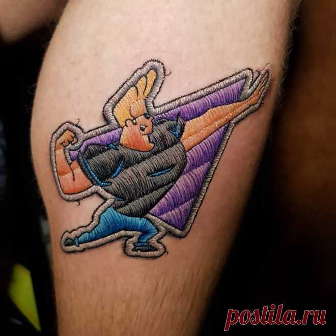 Что-то новенькое: Тату нашивки | iNKPPL