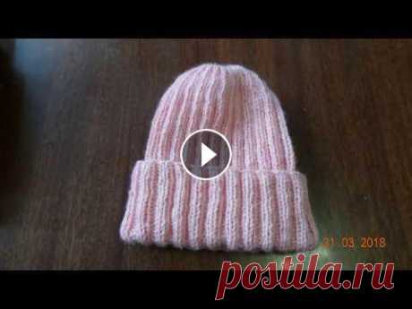 Вяжем шапку спицами резинкой 2/2 Пряжа 250 м. в 100 гр., спицы №3,5. Ушло чуть меньше двух клубков: 71 грамм. Вяжите с удовольствием! Моё вязание: https://www.youtube.com/playlist?lis...