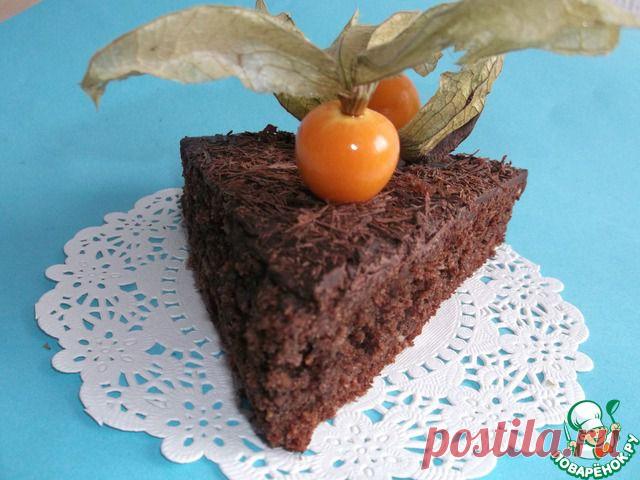 Пирог "Шоколадно-миндальный"