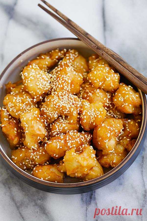 Мед Кунжут Курица | Легкие Вкусные Рецепты
