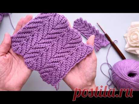 😱💥 You Won't Believe This Isn't Knitted! The Crochet Stitch That Fools EVERYONE.
