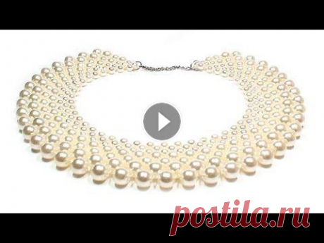 Jewelry ❤ DIY: beaded collar / Воротник из бисера своими руками Спасибо за подписку!!! =* ►Watch english version: Схема/Pattern: ❤ Подписывайтесь ^_^ ❤ Инстаграм: Группа вКонтакте: Паблик вКонтакте: Блог: Твиттер: ...