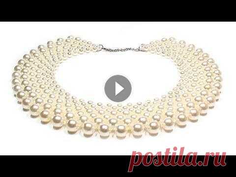 Jewelry ❤ DIY: beaded collar / Воротник из бисера своими руками Спасибо за подписку!!! =* ►Watch english version: Схема/Pattern: ❤ Подписывайтесь ^_^ ❤ Инстаграм: Группа вКонтакте: Паблик вКонтакте: Блог: Твиттер: ...