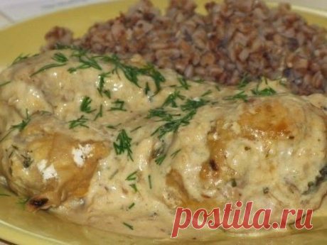 шеф-повар Одноклассники: Курица в мультиварке в сметанном соусе