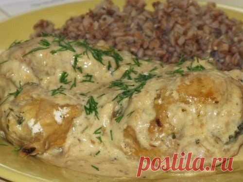 шеф-повар Одноклассники: Курица в мультиварке в сметанном соусе