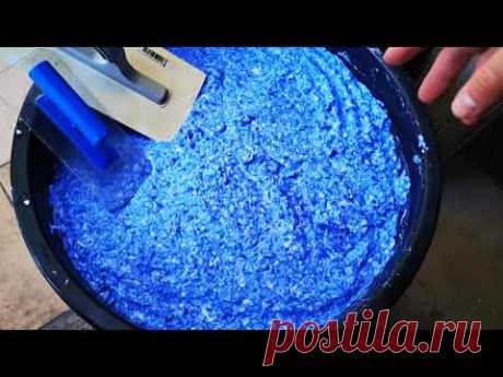 Гибридные жидкие обои своими руками DIY