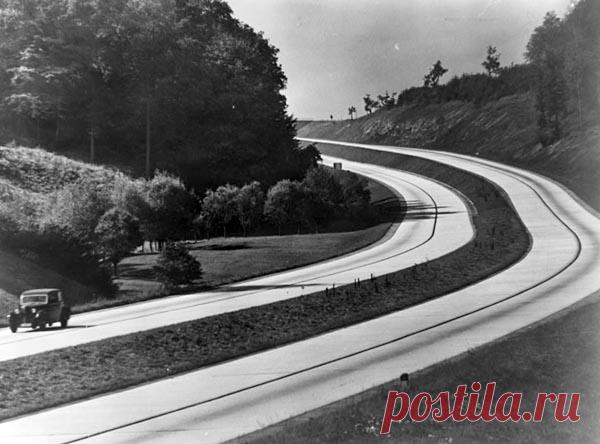 Немецкий автобан: как это было