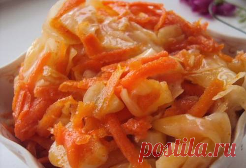 Капуста по-корейски рецепт в домашних условиях / Простые рецепты