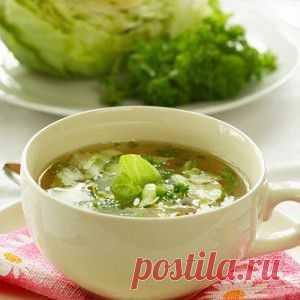 Холодный суп из щавеля с огурцами и яйцами - BestCook